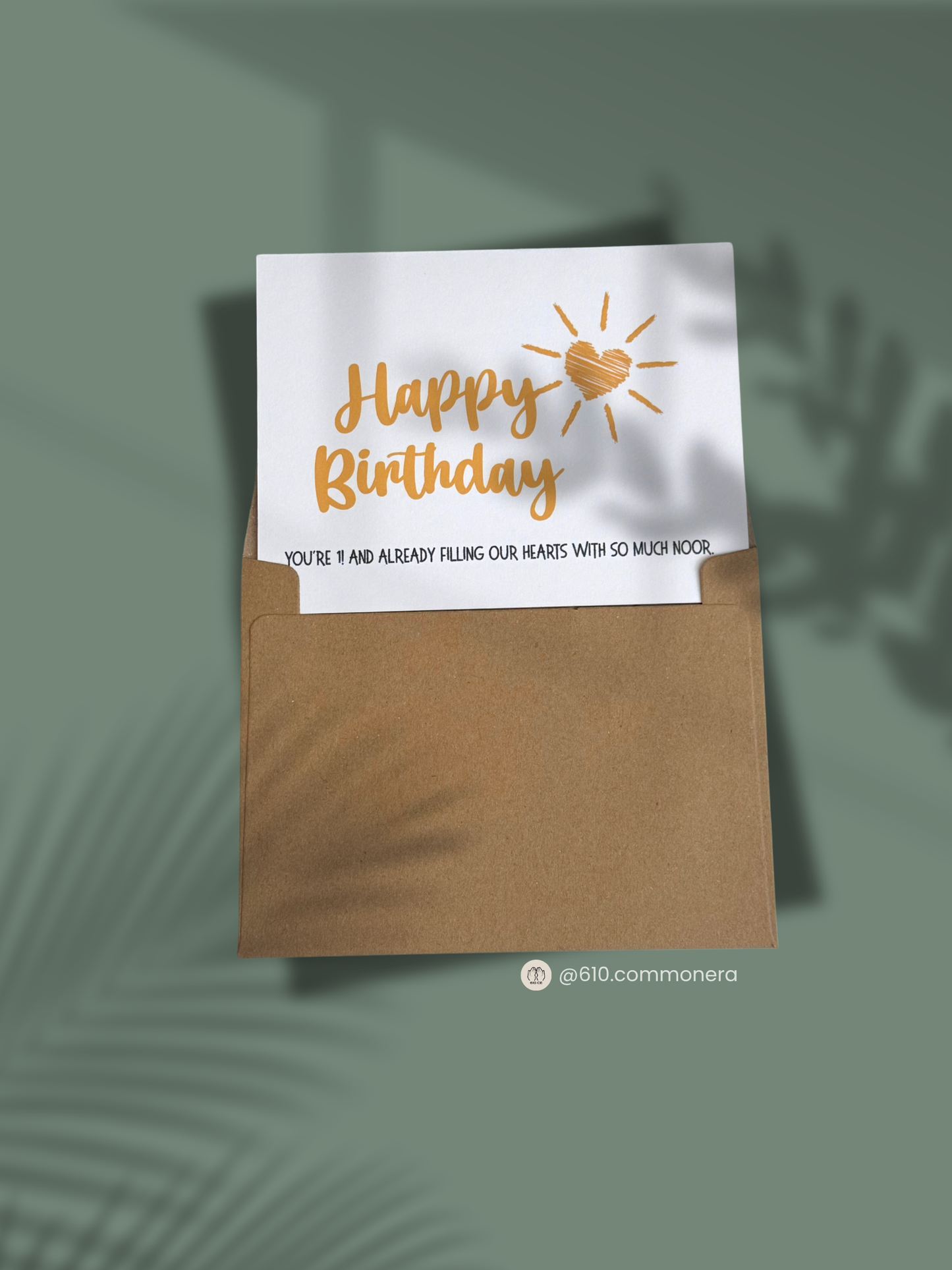 HBD Noor - Birthday Greeting Card