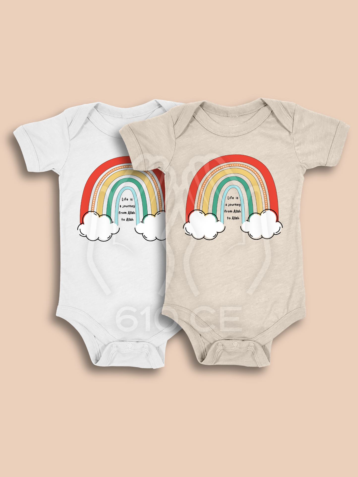 Journey - Mini Muslim Short Sleeve Onesie