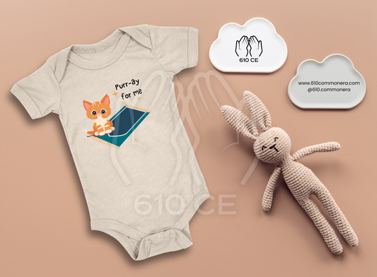 Kitten - Mini Muslim Short Sleeve Onesie