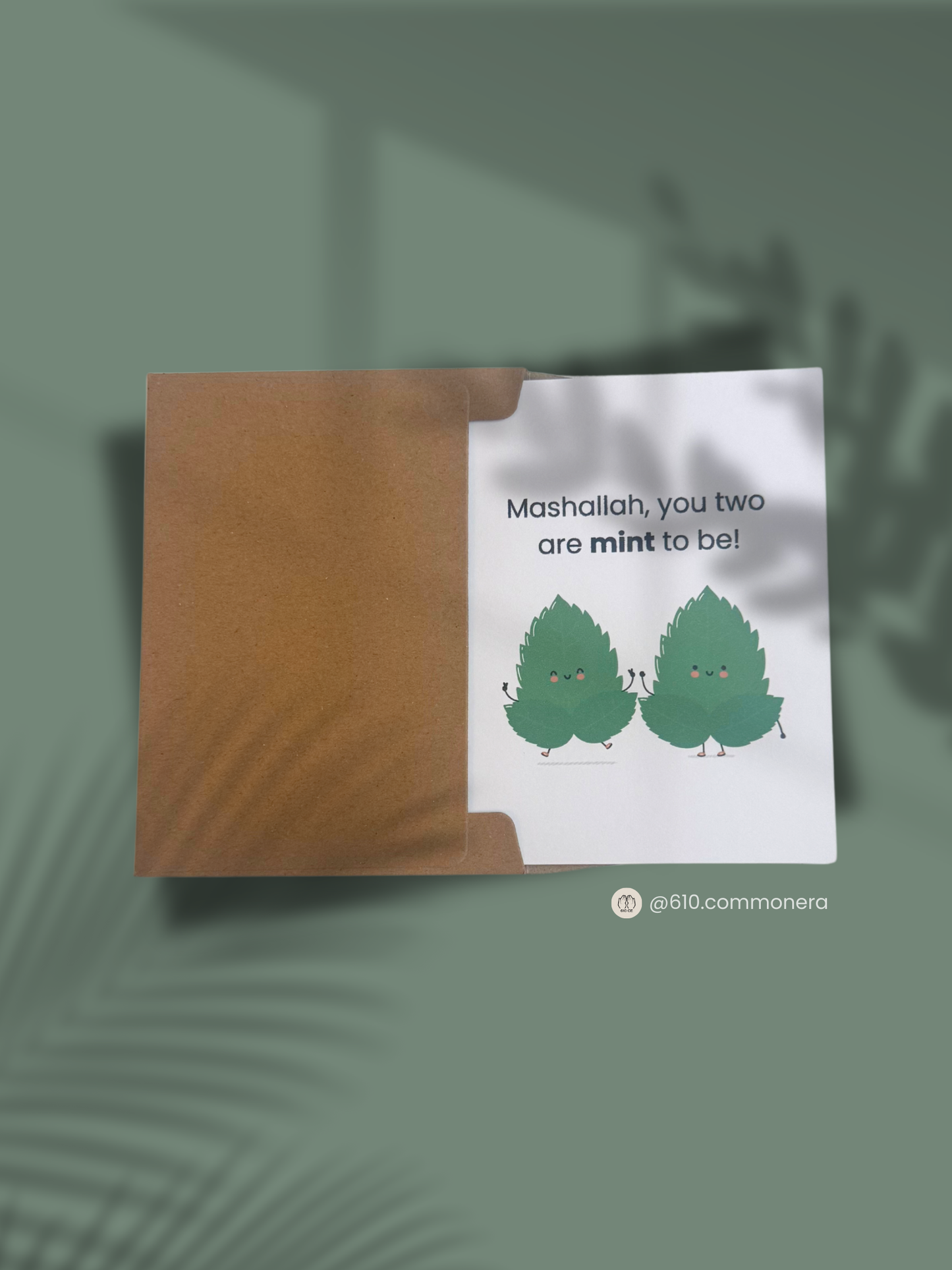 Mint To Be - Wedding/Anniversary Greeting Card