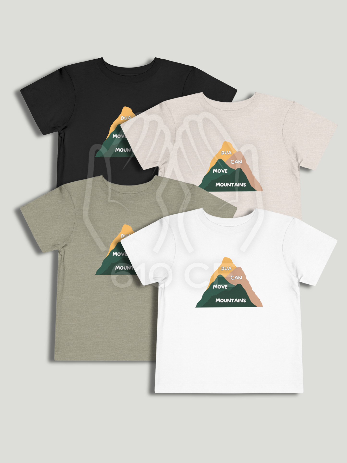 Dua Can Move Mountains - Mini Muslim Short Sleeve Tee