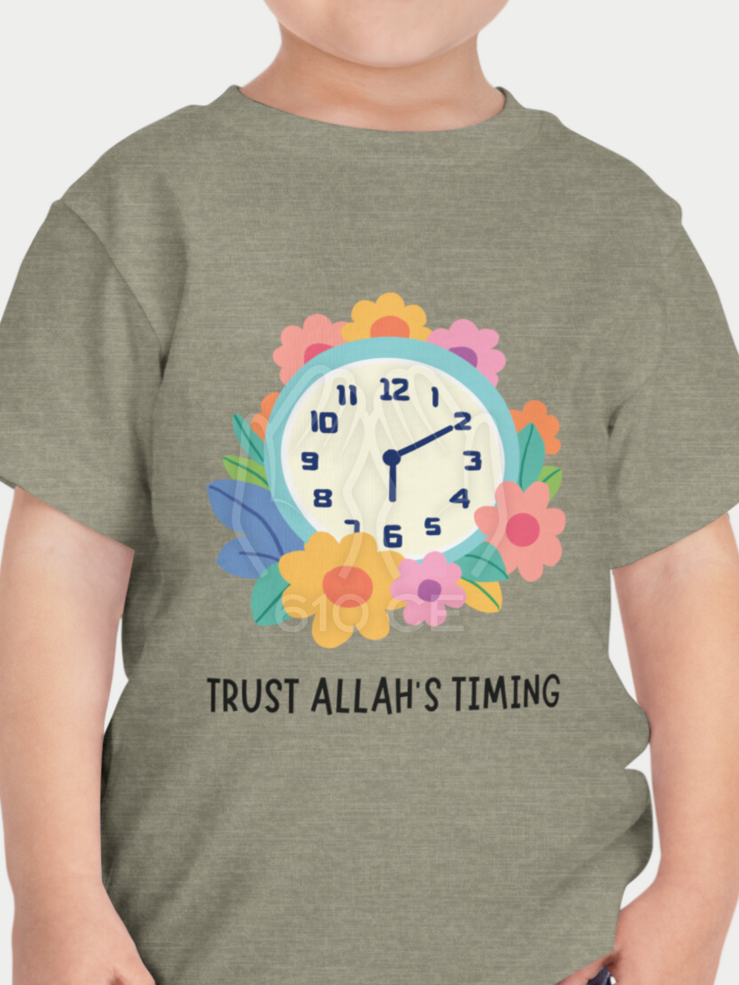 Trust Allah's Timing - Mini Muslim Short Sleeve Tee