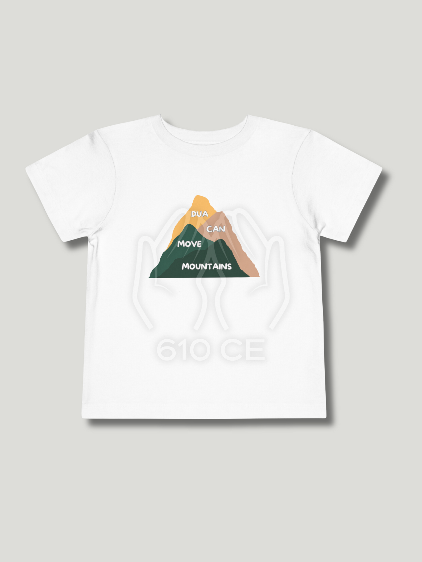 Dua Can Move Mountains - Mini Muslim Short Sleeve Tee