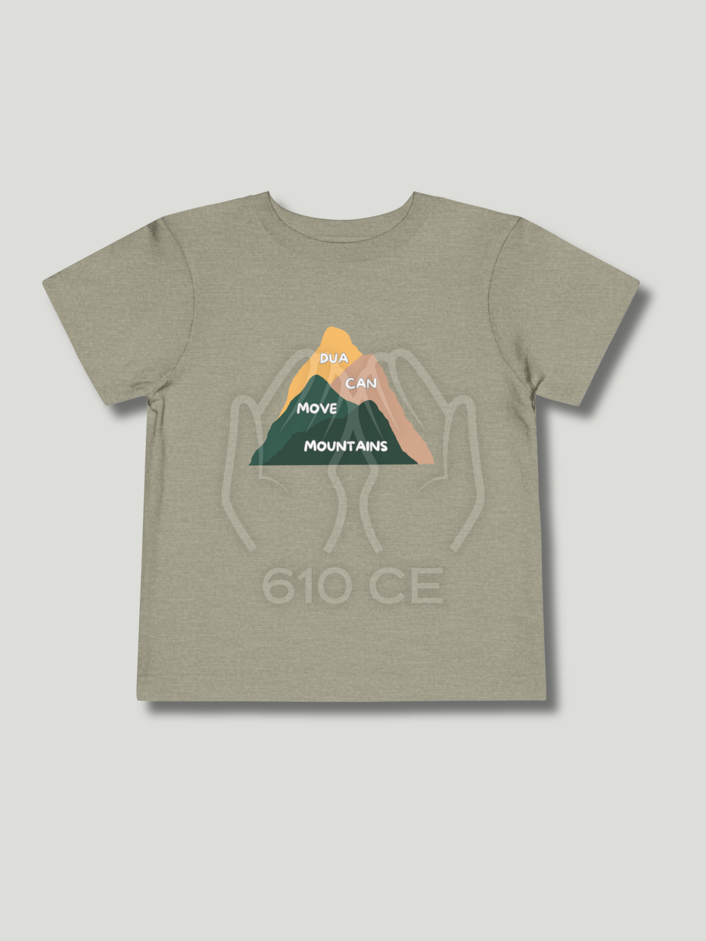 Dua Can Move Mountains - Mini Muslim Short Sleeve Tee