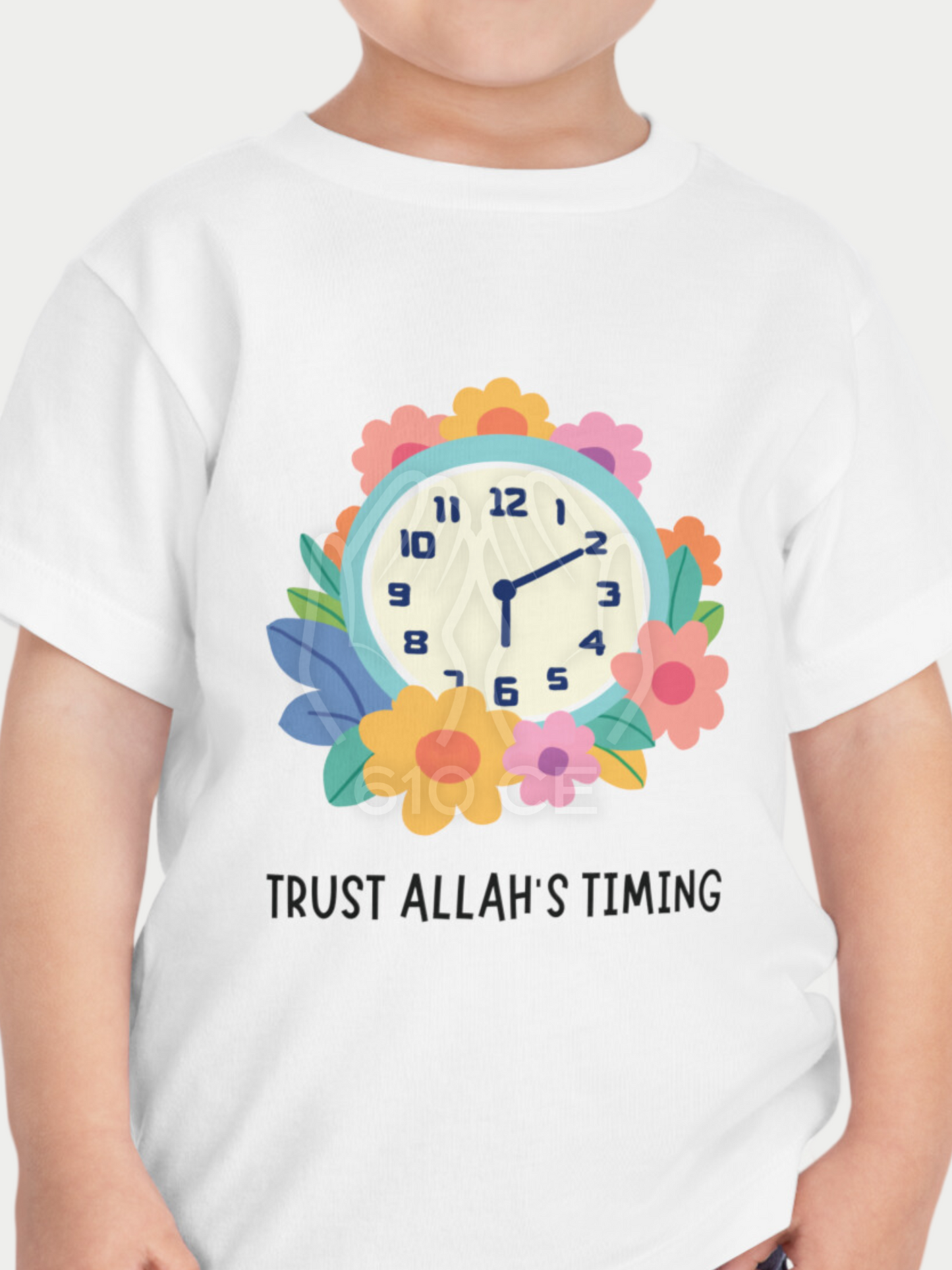 Trust Allah's Timing - Mini Muslim Short Sleeve Tee