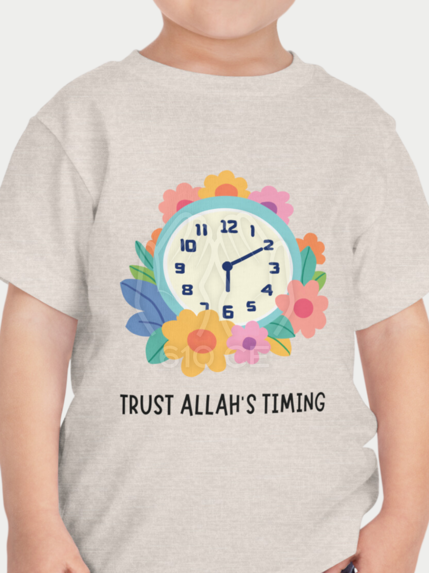 Trust Allah's Timing - Mini Muslim Short Sleeve Tee