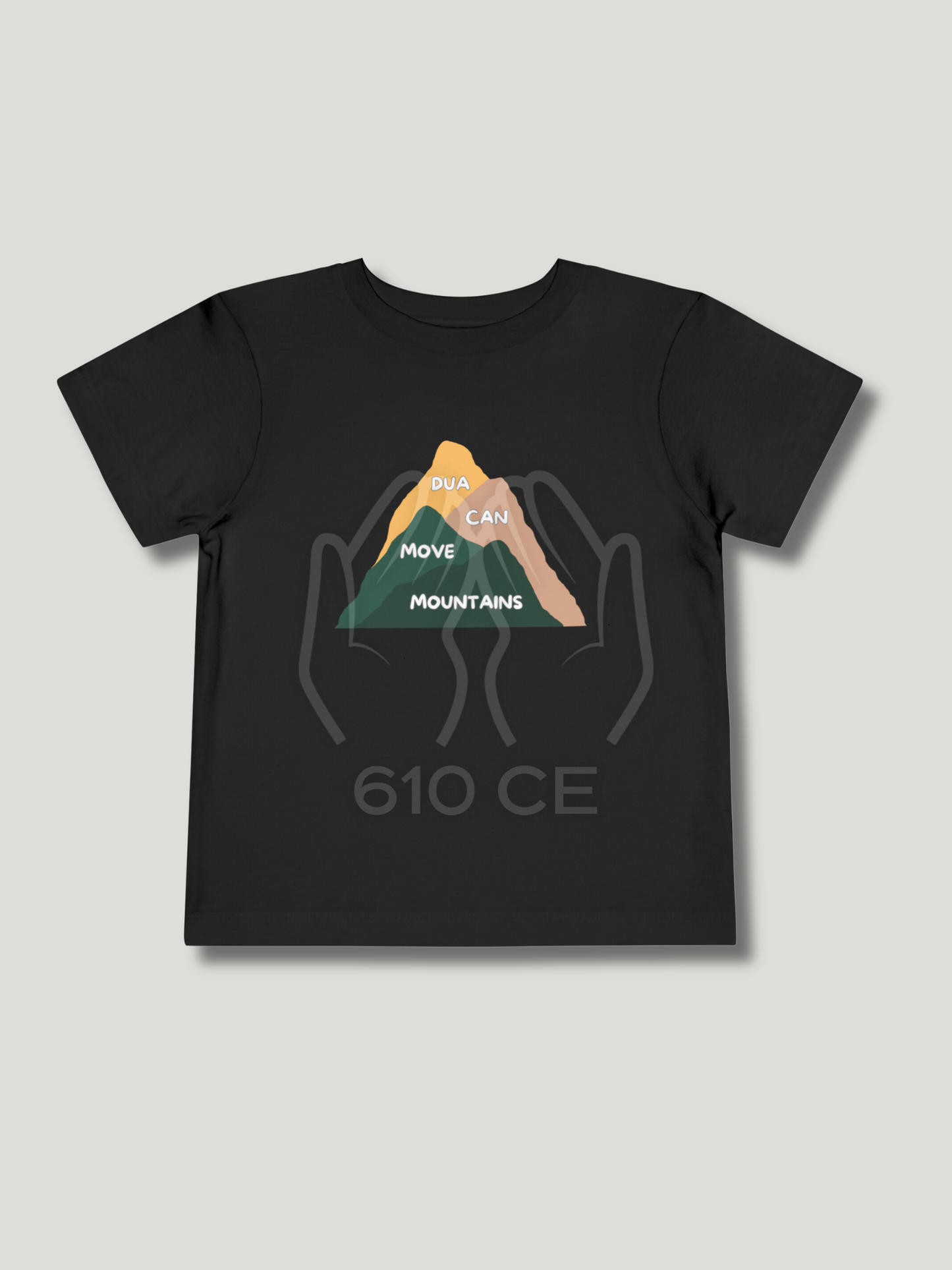 Dua Can Move Mountains - Mini Muslim Short Sleeve Tee