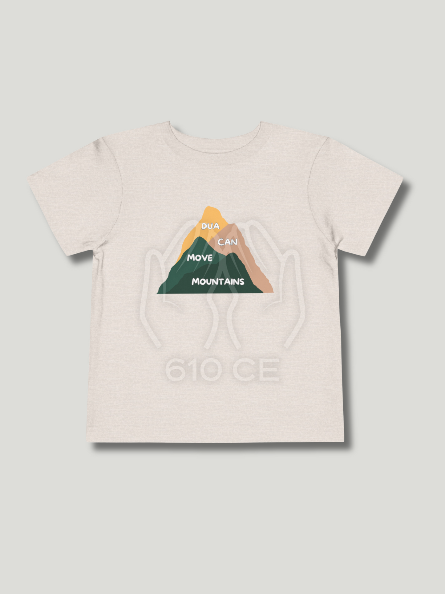 Dua Can Move Mountains - Mini Muslim Short Sleeve Tee