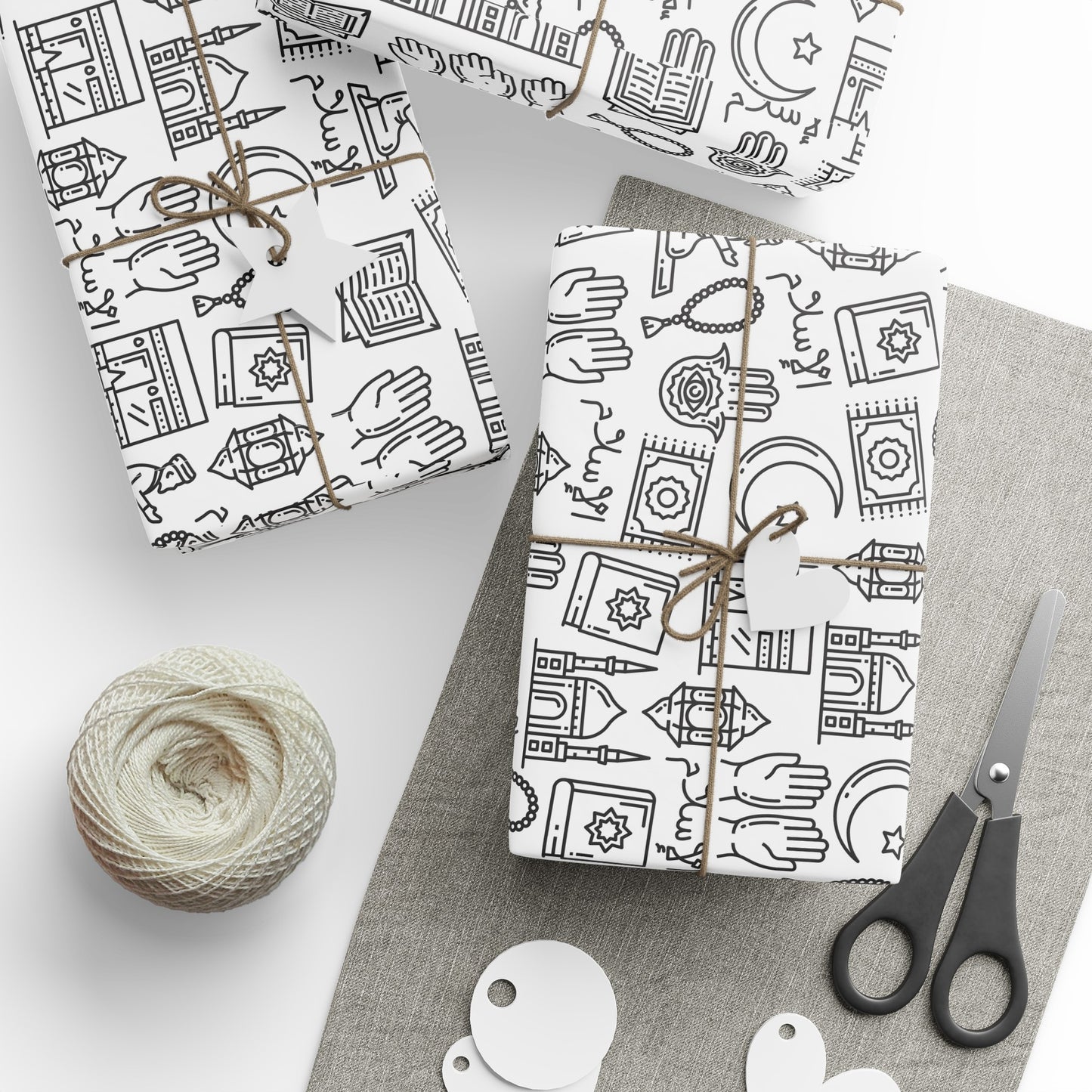 Color-Your-Own Gift Wrap