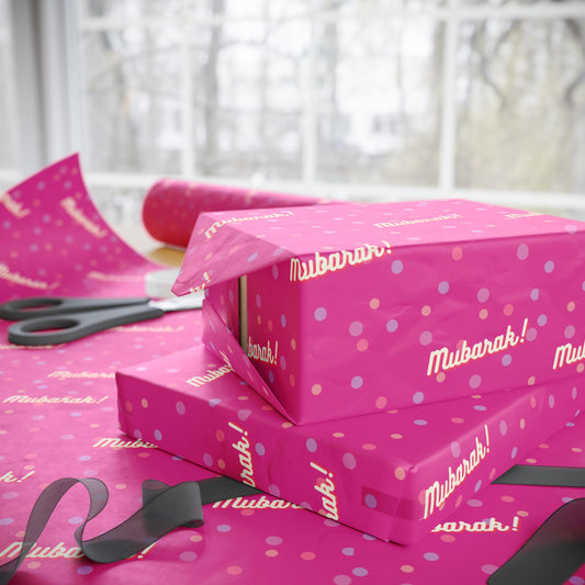 Mubarak (Pink) Gift Wrap