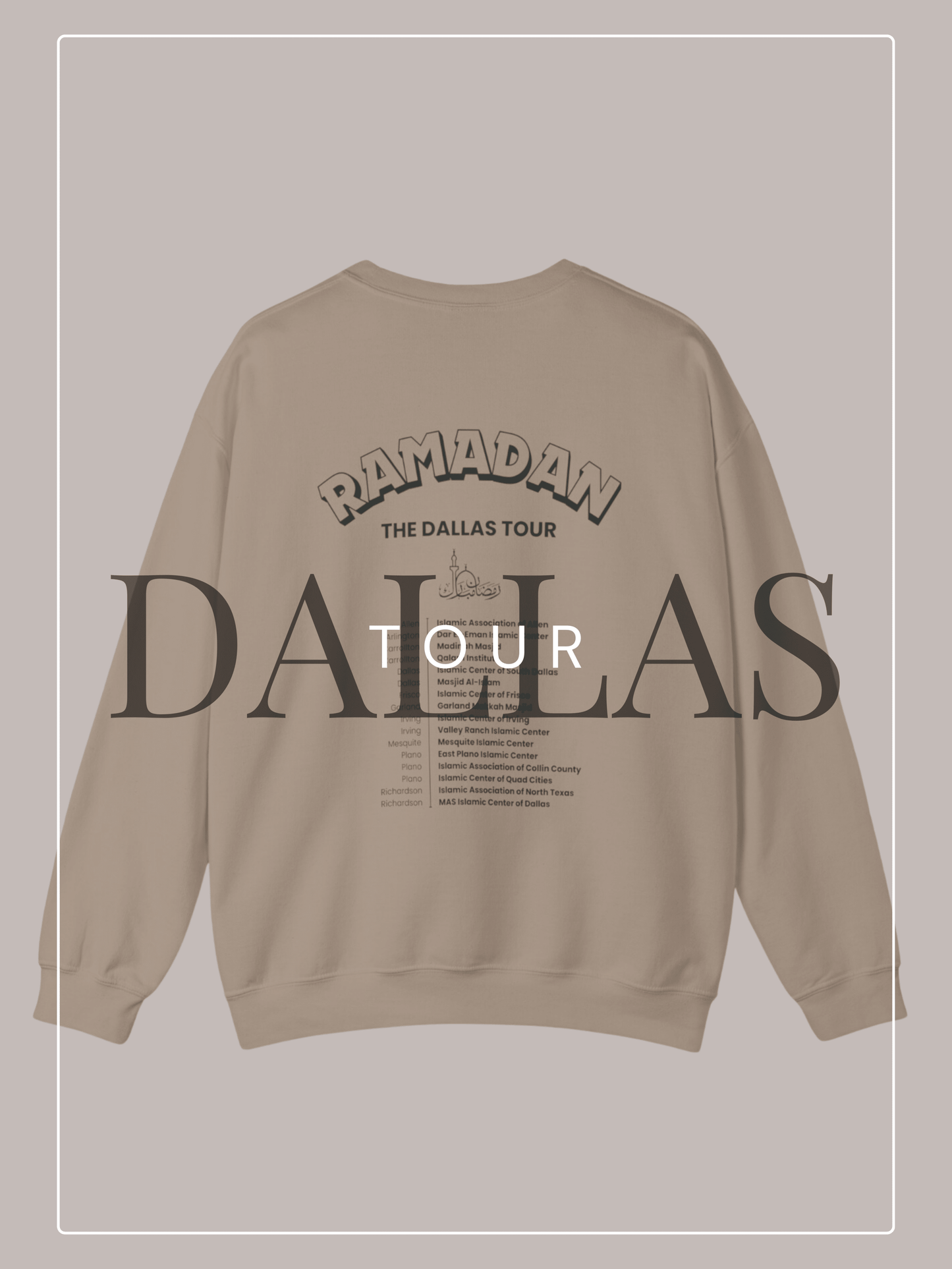 Dallas Tour Crewneck