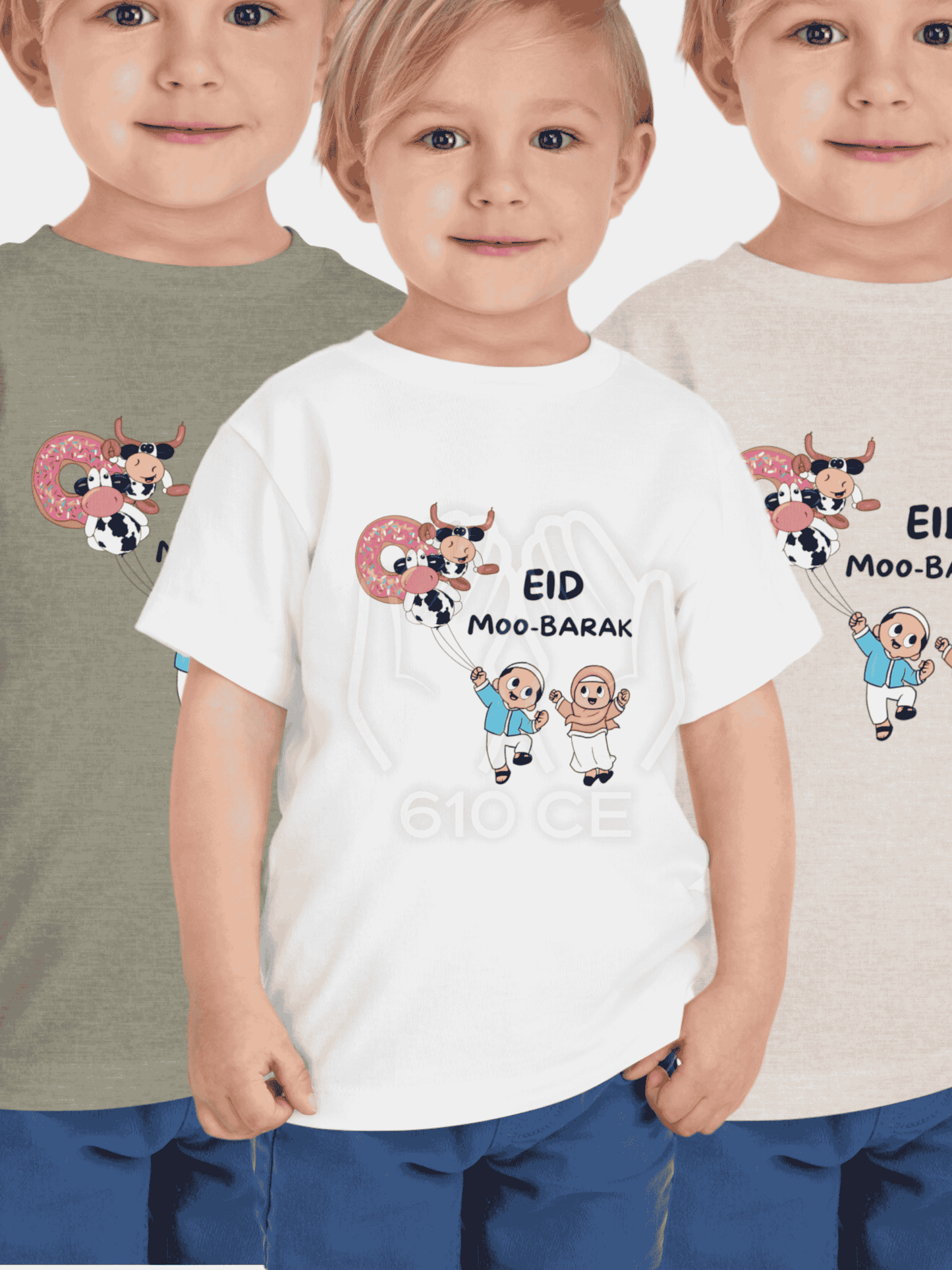 Eid Moo-Barak - Mini Muslim Short Sleeve Tee