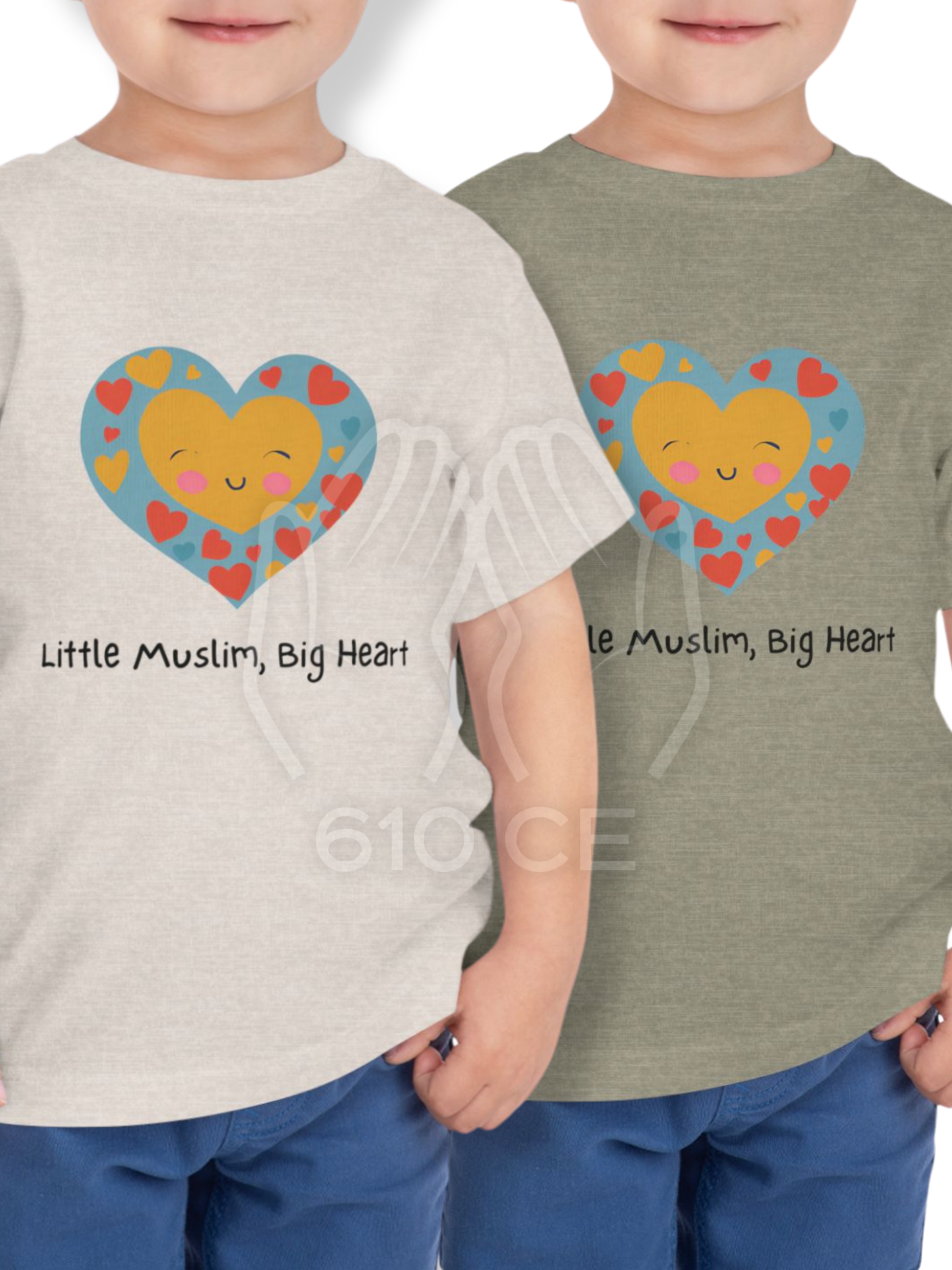 Heart - Mini Muslim Short Sleeve Tee