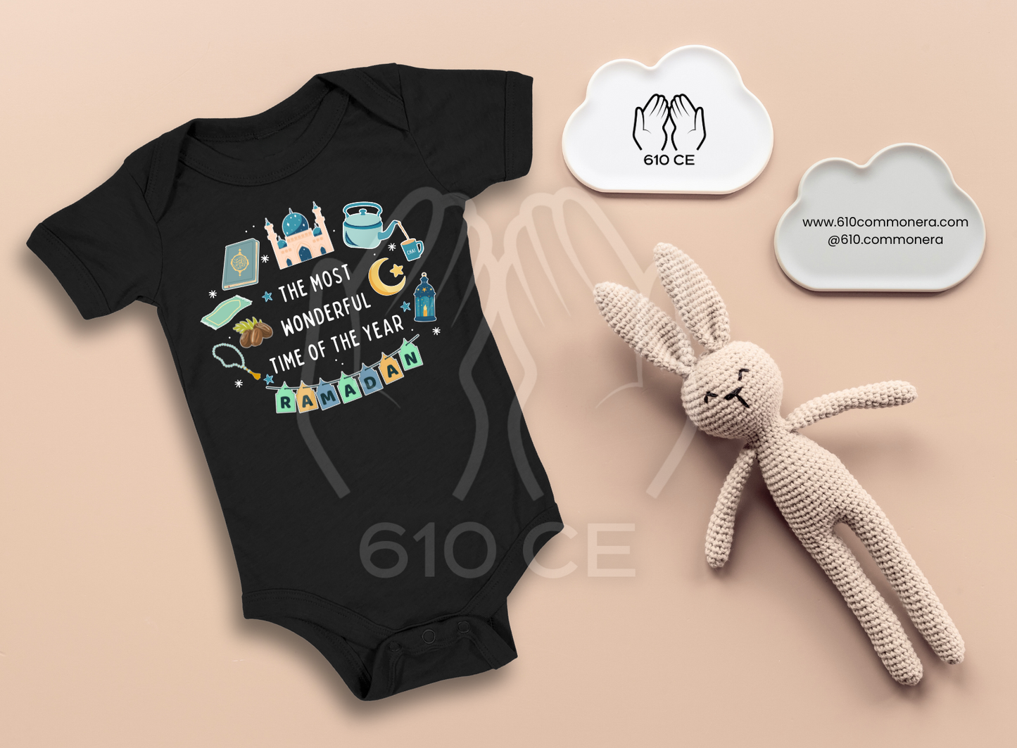Ramadan Season - Mini Muslim Short Sleeve Onesie