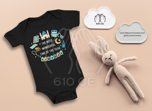 Ramadan Season - Mini Muslim Short Sleeve Onesie