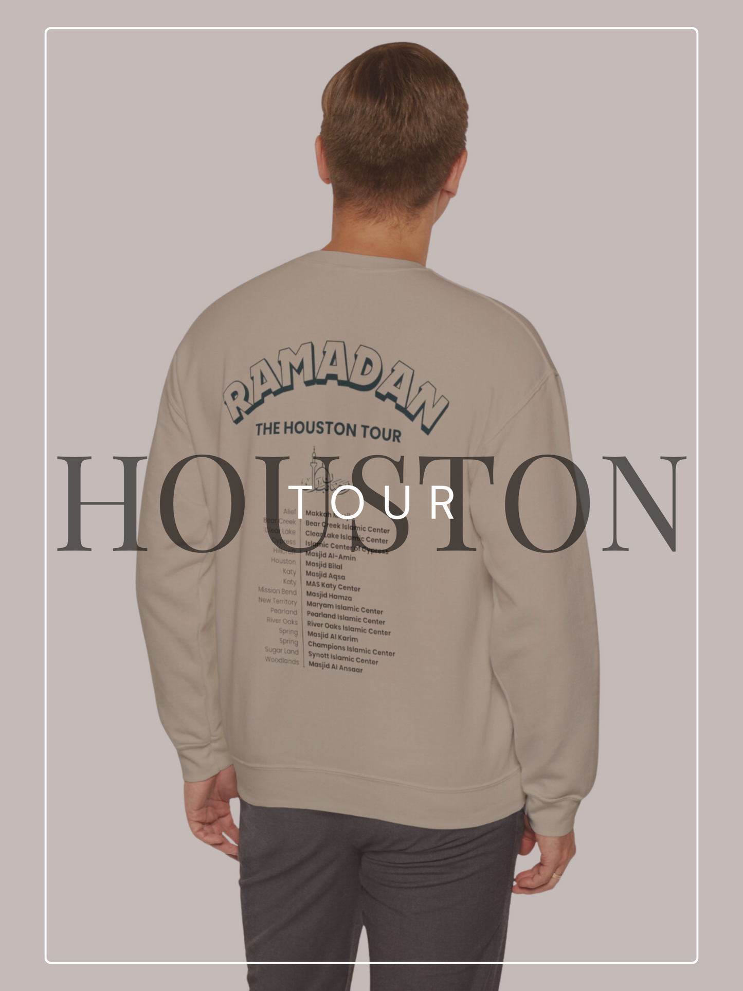 Houston Tour Crewneck