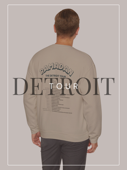 Detroit Tour Crewneck