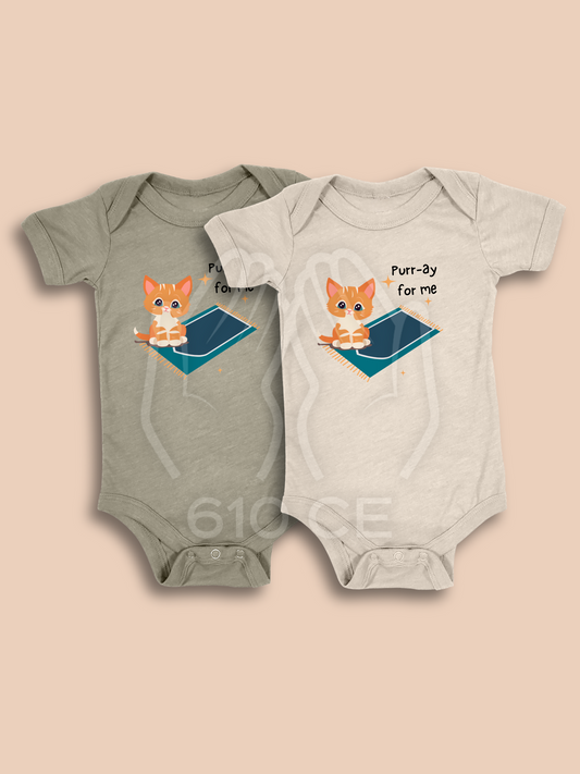 Kitten - Mini Muslim Short Sleeve Onesie